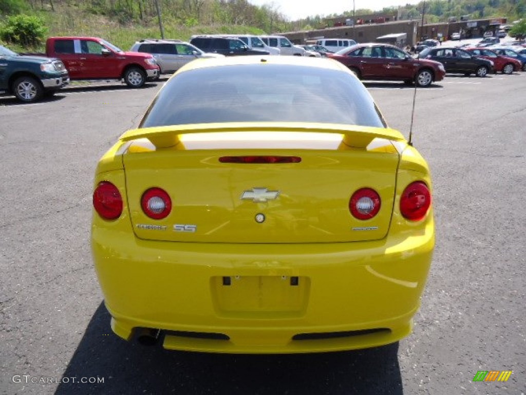 2007 Cobalt SS Supercharged Coupe - Rally Yellow / Ebony photo #3