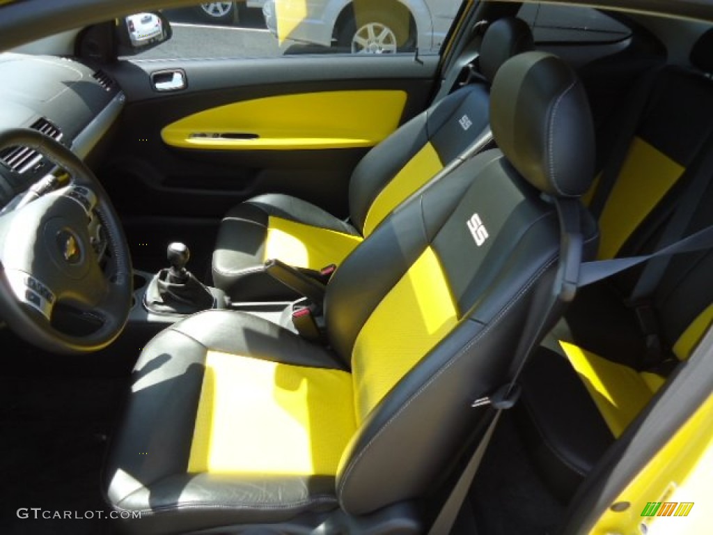 2007 Cobalt SS Supercharged Coupe - Rally Yellow / Ebony photo #8