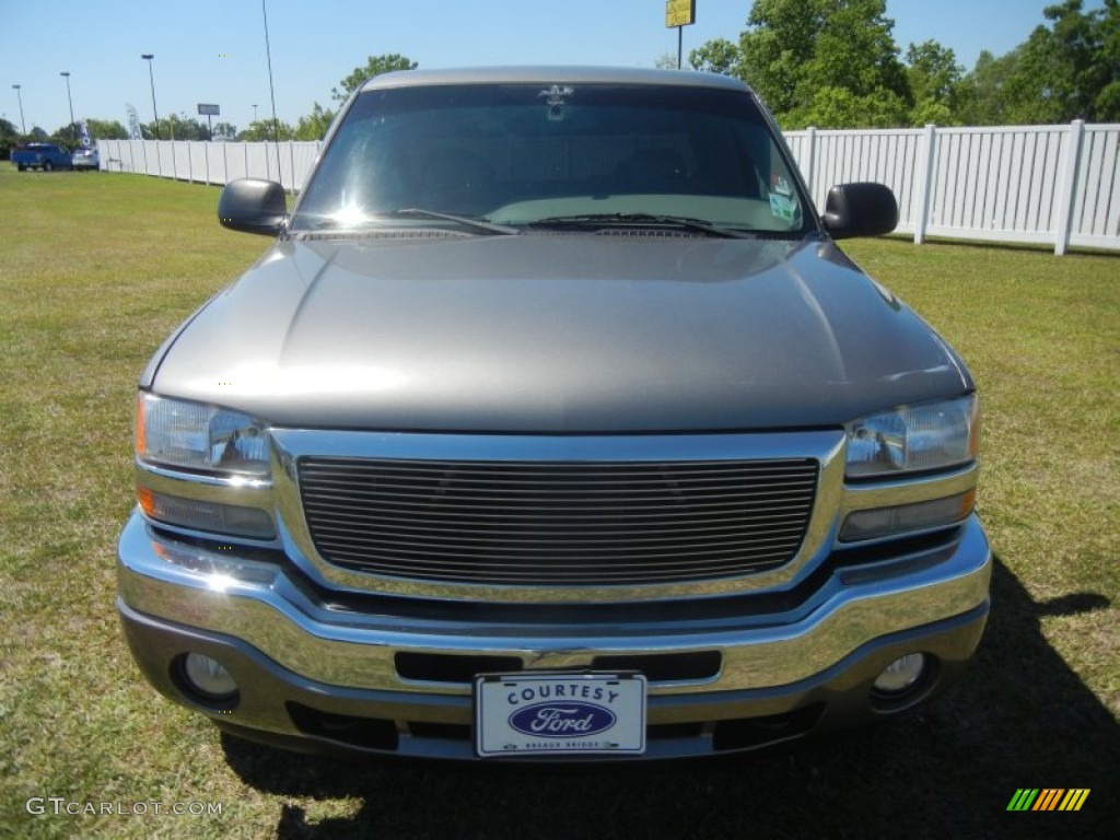 2006 Sierra 1500 SLT Extended Cab 4x4 - Steel Gray Metallic / Pewter photo #2