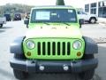 2012 Gecko Green Jeep Wrangler Unlimited Sport S 4x4  photo #3