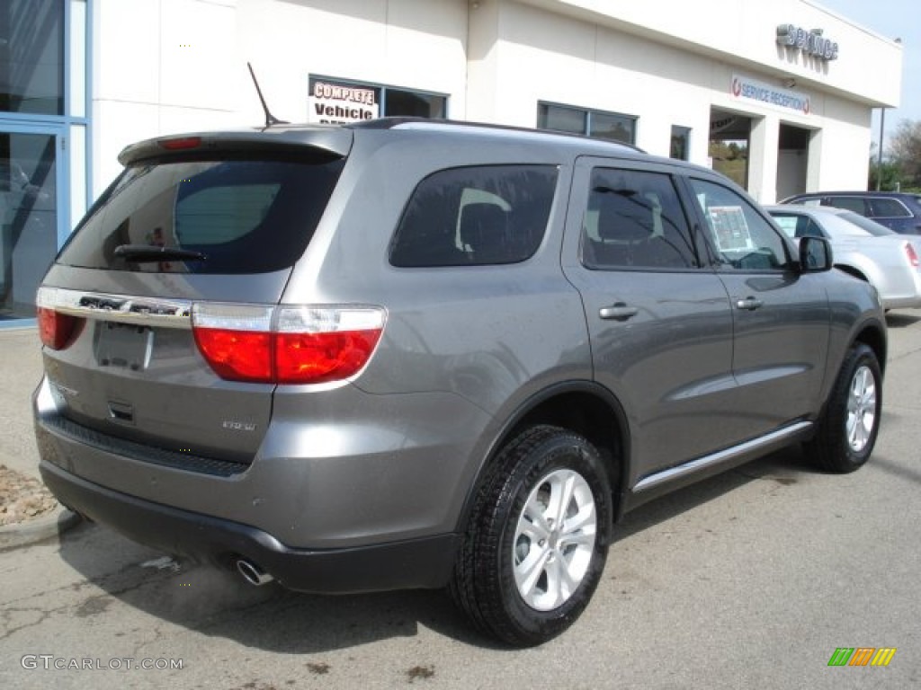 2012 Durango Crew AWD - Mineral Gray Metallic / Black photo #8