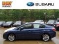 2012 Marine Blue Pearl Subaru Impreza 2.0i Premium 4 Door  photo #1