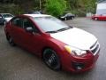 2012 Camellia Red Pearl Subaru Impreza 2.0i 4 Door  photo #5