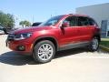 Wild Cherry Metallic - Tiguan SE Photo No. 3