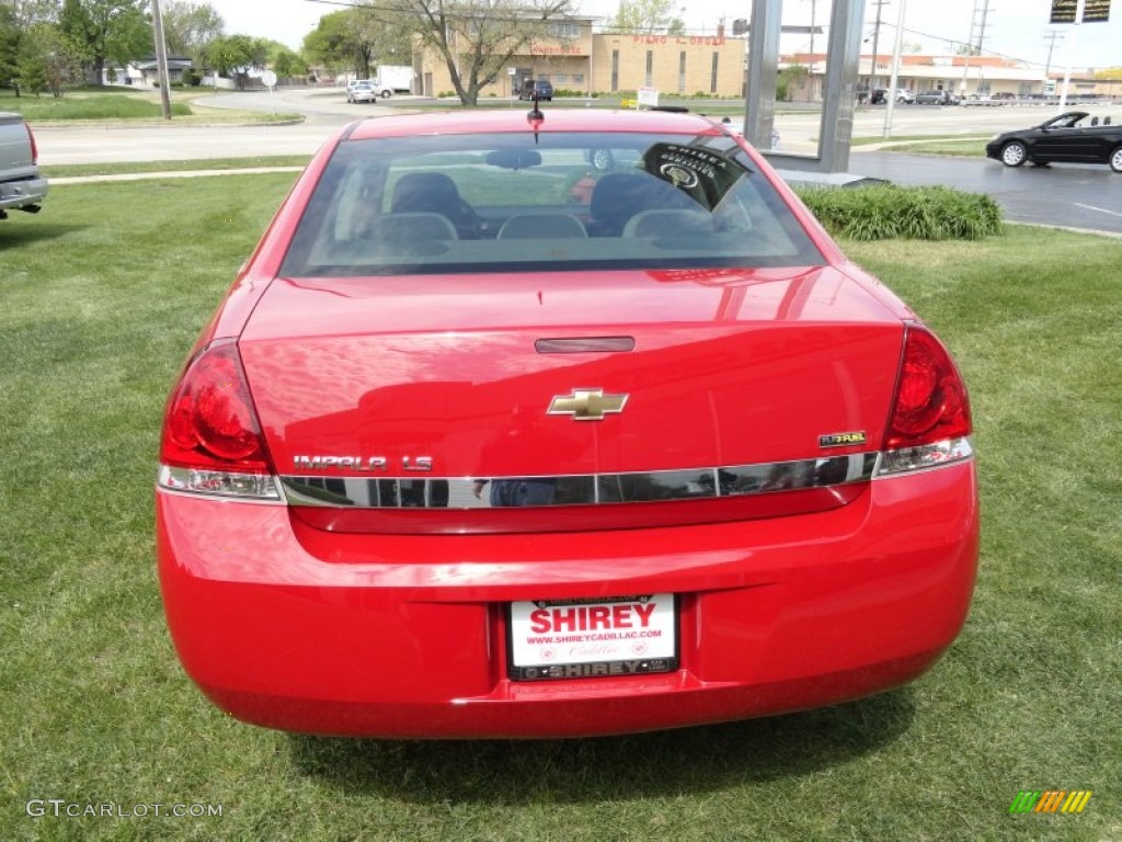 2007 Impala LS - Precision Red / Ebony Black photo #5