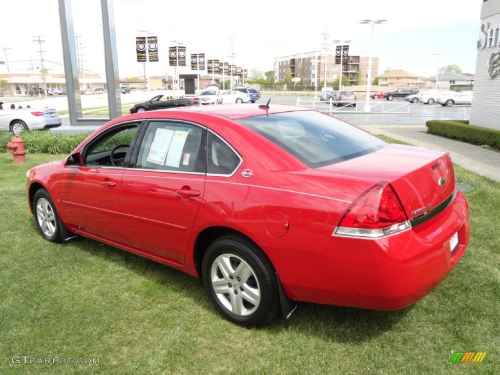 2007 Impala LS - Precision Red / Ebony Black photo #6