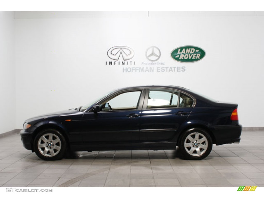 2005 3 Series 325xi Sedan - Monaco Blue Metallic / Sand photo #2