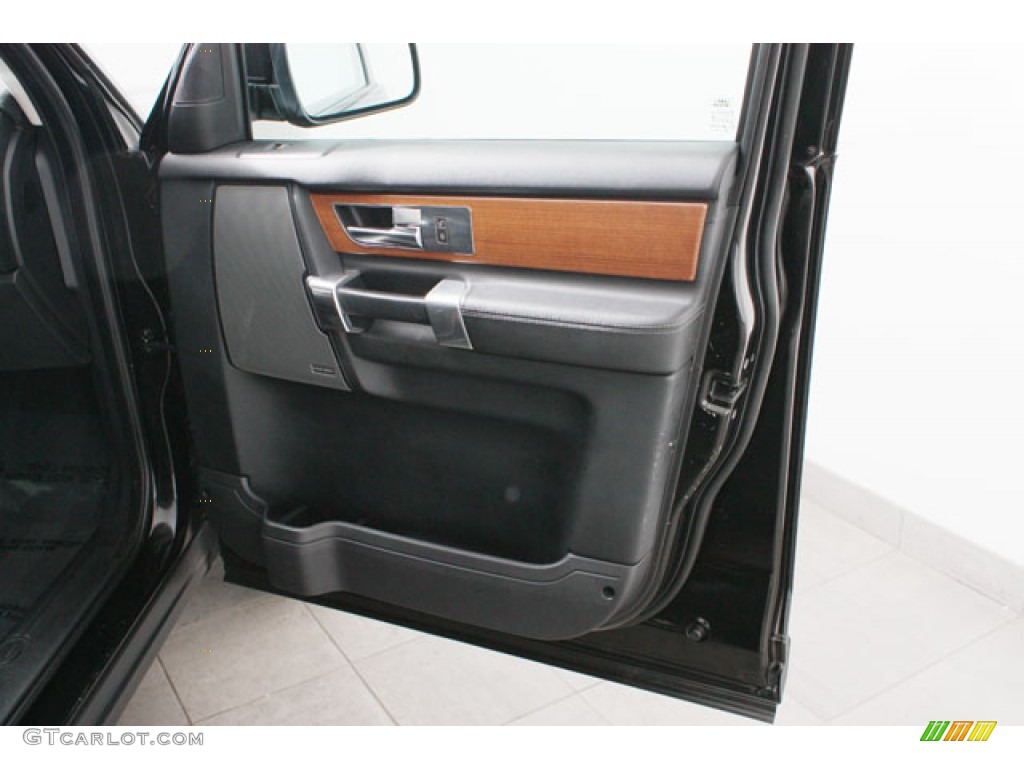 2010 Land Rover LR4 HSE Ebony Door Panel Photo #64247777