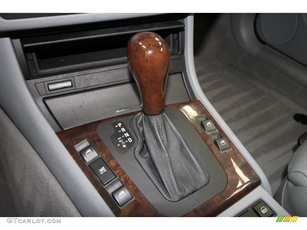 2003 3 Series 325i Sedan - Steel Grey Metallic / Grey photo #23