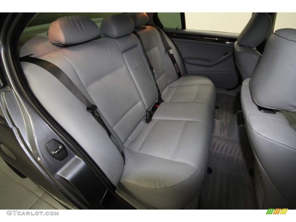 2003 3 Series 325i Sedan - Steel Grey Metallic / Grey photo #35