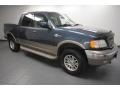 Charcoal Blue Metallic 2002 Ford F150 King Ranch SuperCrew 4x4 Exterior