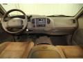 Castano Brown Leather 2002 Ford F150 King Ranch SuperCrew 4x4 Dashboard