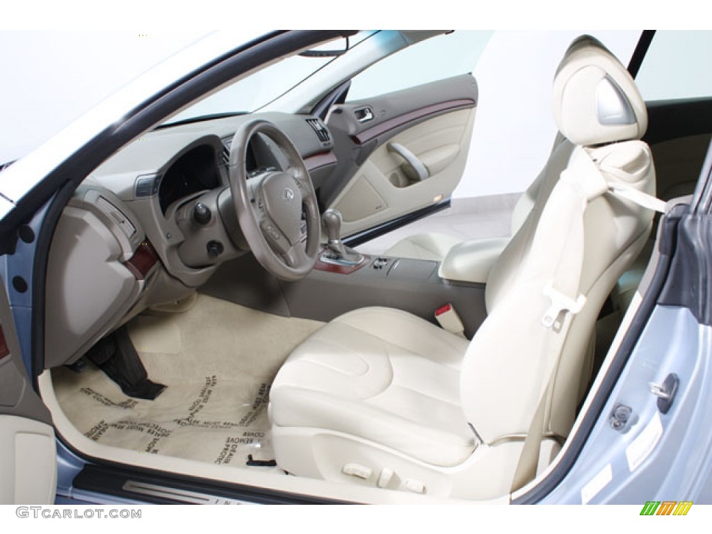 Wheat Interior 2009 Infiniti G 37 Convertible Photo #64250108