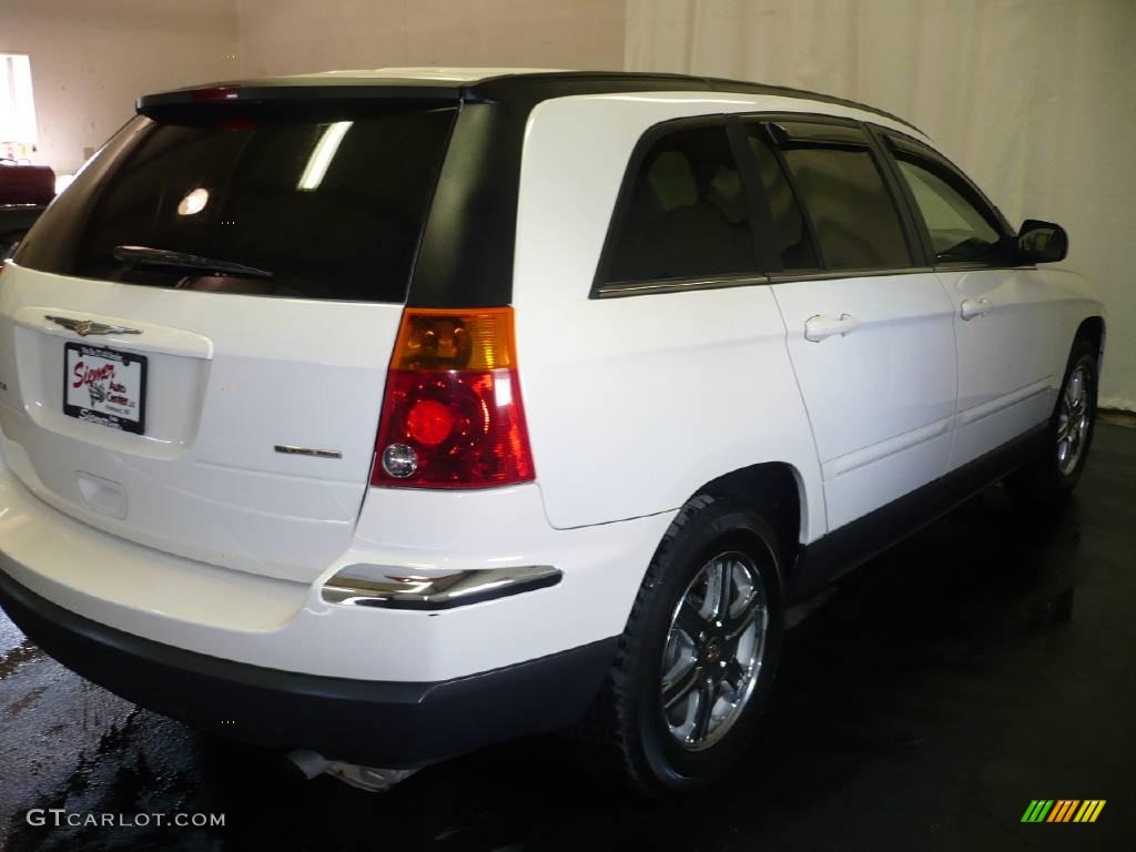 2004 Pacifica AWD - Stone White / Deep Jade/Light Taupe photo #3