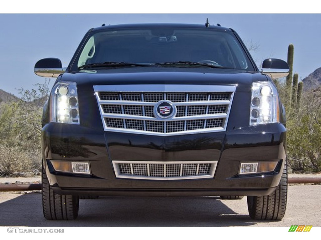 Black Raven 2012 Cadillac Escalade ESV Platinum AWD Exterior Photo #64250911