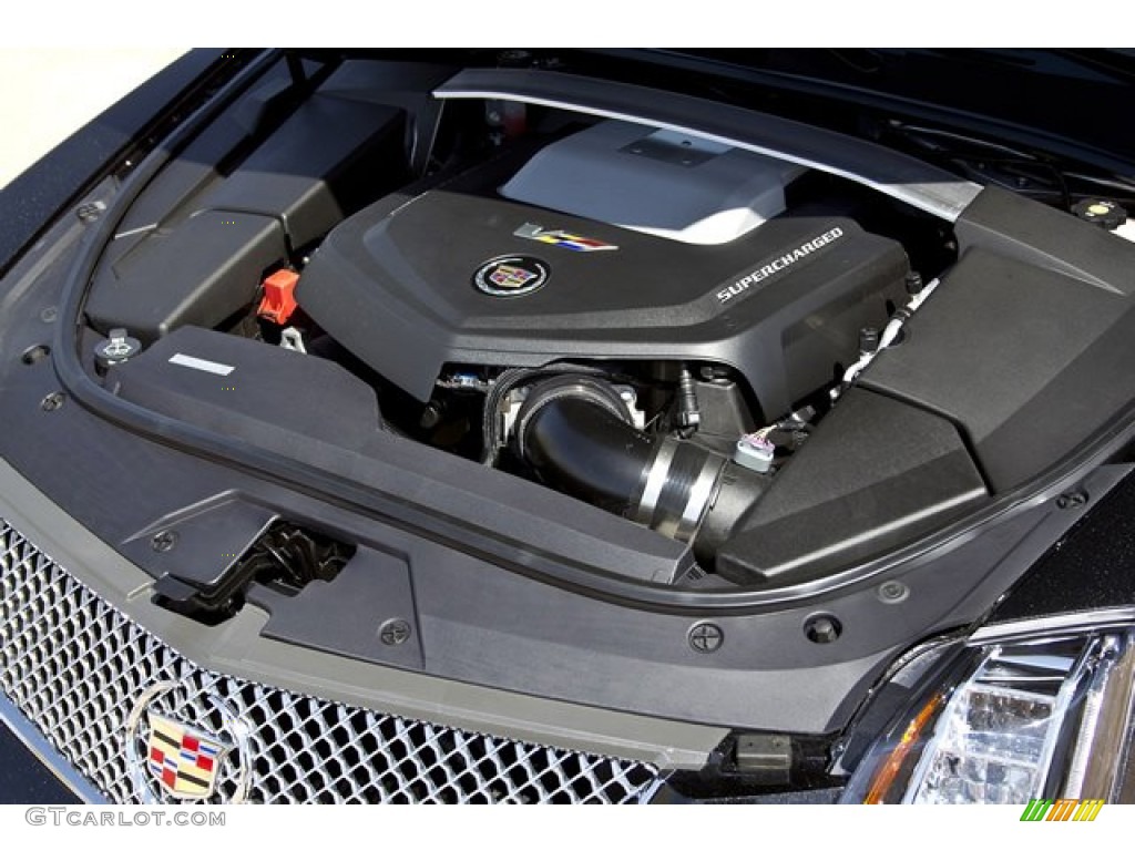 2012 Cadillac CTS -V Sedan 6.2 Liter Eaton Supercharged OHV 16-Valve V8 Engine Photo #64251102