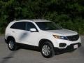 2011 Snow White Pearl Kia Sorento LX V6  photo #1