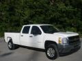 Summit White 2011 Chevrolet Silverado 3500HD LT Crew Cab