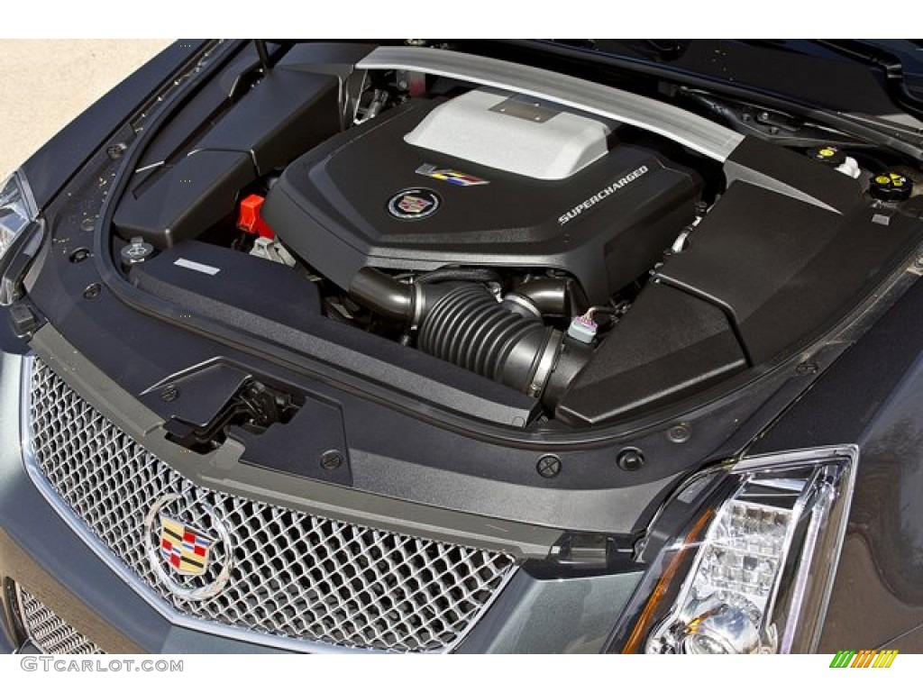 2012 Cadillac CTS -V Coupe 6.2 Liter Eaton Supercharged OHV 16-Valve V8 Engine Photo #64251335