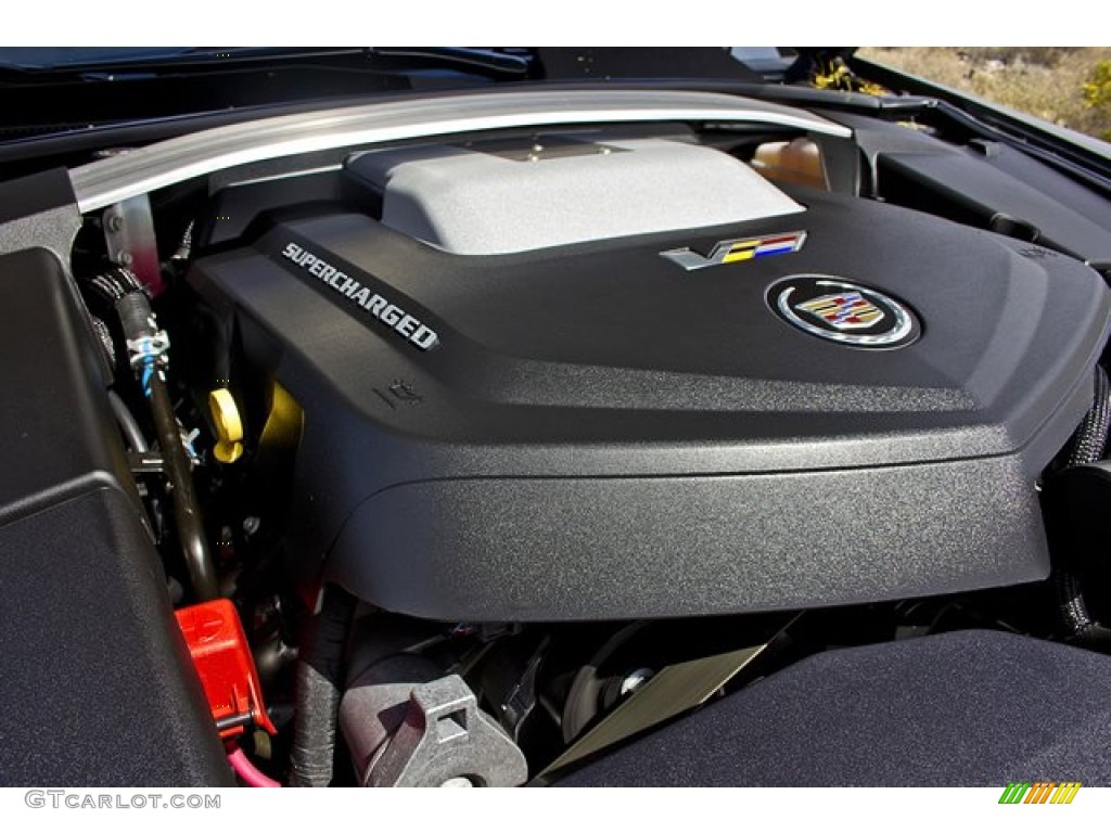 2012 Cadillac CTS -V Coupe 6.2 Liter Eaton Supercharged OHV 16-Valve V8 Engine Photo #64251353