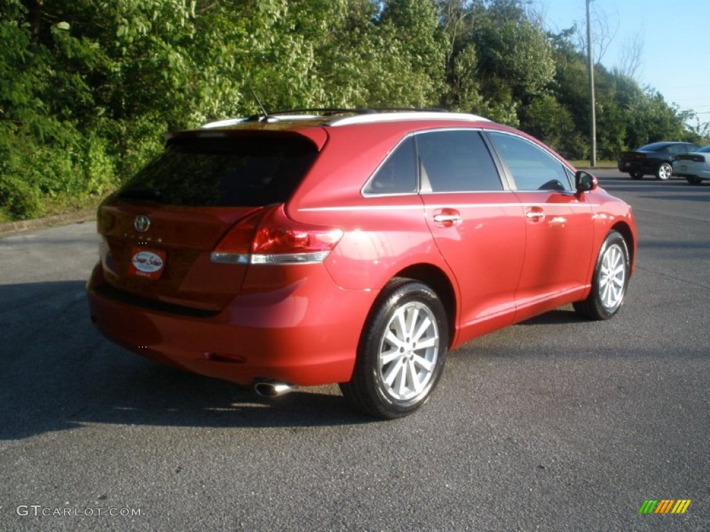 2009 Venza I4 - Barcelona Red Metallic / Ivory photo #7