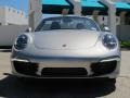 Platinum Silver Metallic - New 911 Carrera S Cabriolet Photo No. 6