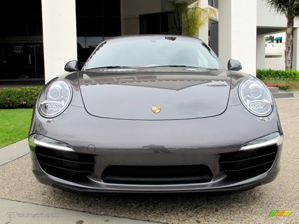 Agate Grey Metallic 2012 Porsche New 911 Carrera S Cabriolet Exterior Photo #64252655