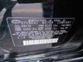 NKA: Black 2011 Hyundai Elantra Touring GLS Color Code