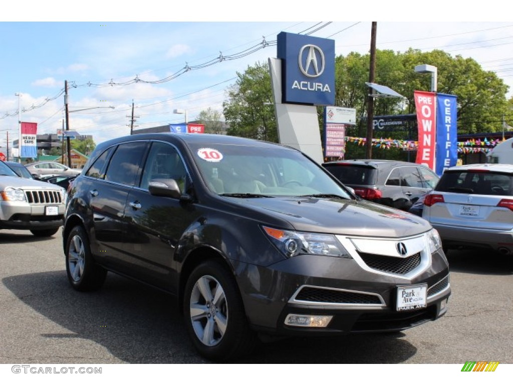 2010 MDX Technology - Grigio Metallic / Taupe Gray photo #1