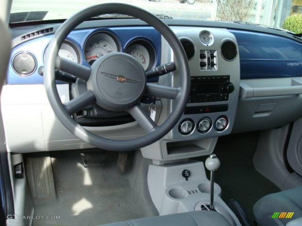 2007 PT Cruiser  - Marine Blue Pearl / Pastel Slate Gray photo #10