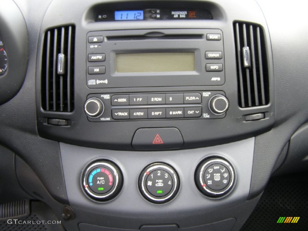 2008 Hyundai Elantra SE Sedan Audio System Photo #64254503