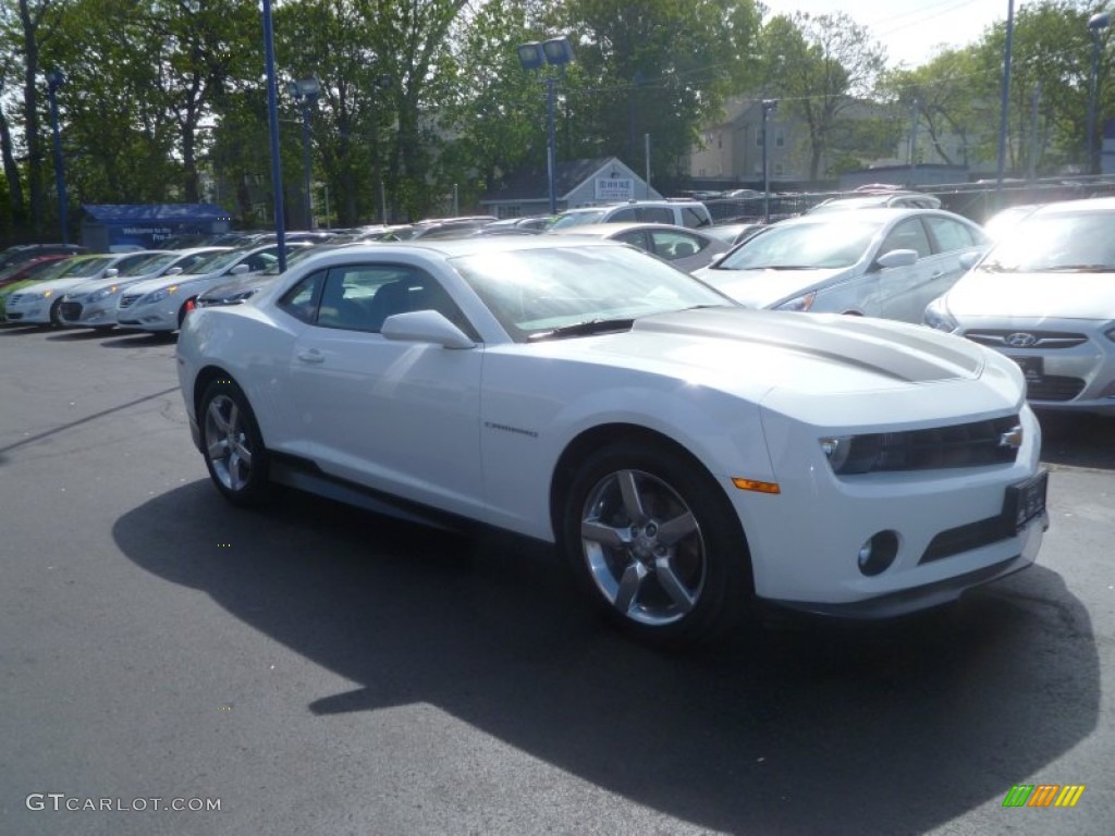 2010 Camaro LT Coupe - Summit White / Black photo #3