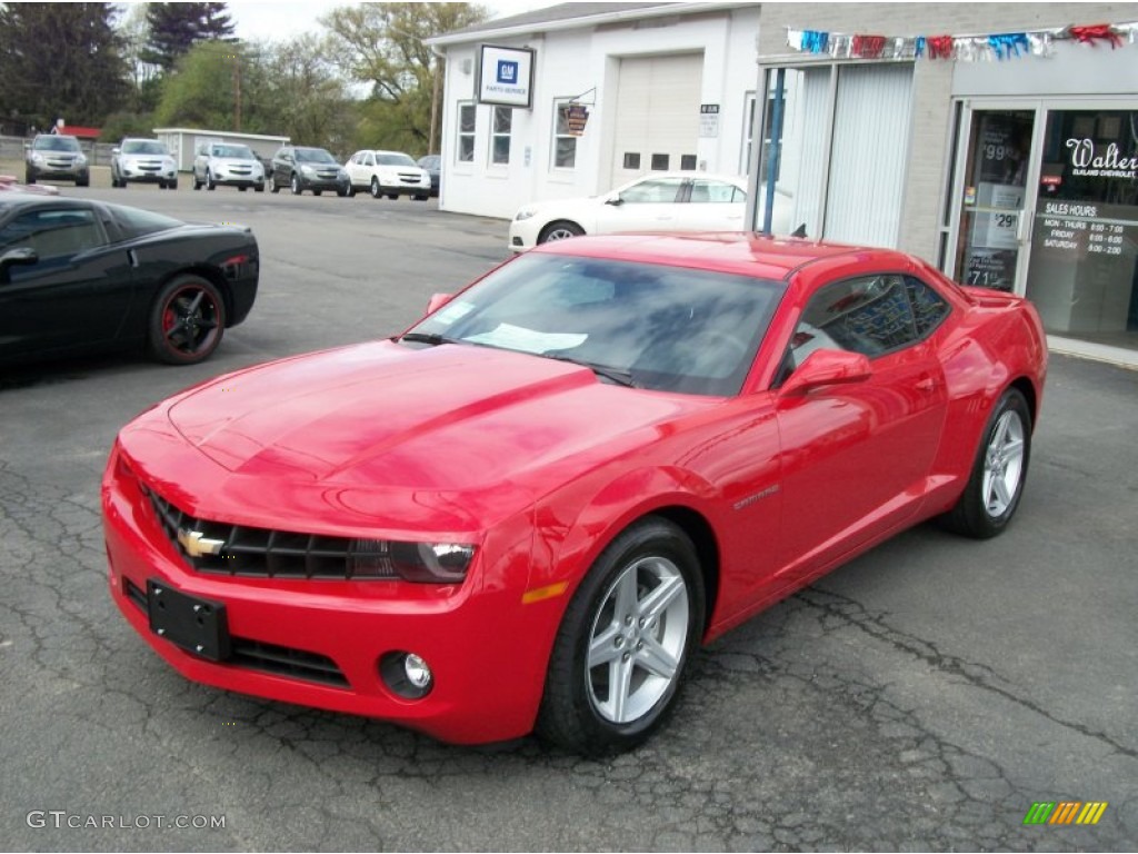 2012 Camaro LT Coupe - Victory Red / Black photo #29