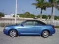 2008 Marathon Blue Pearl Chrysler Sebring Limited Convertible  photo #3