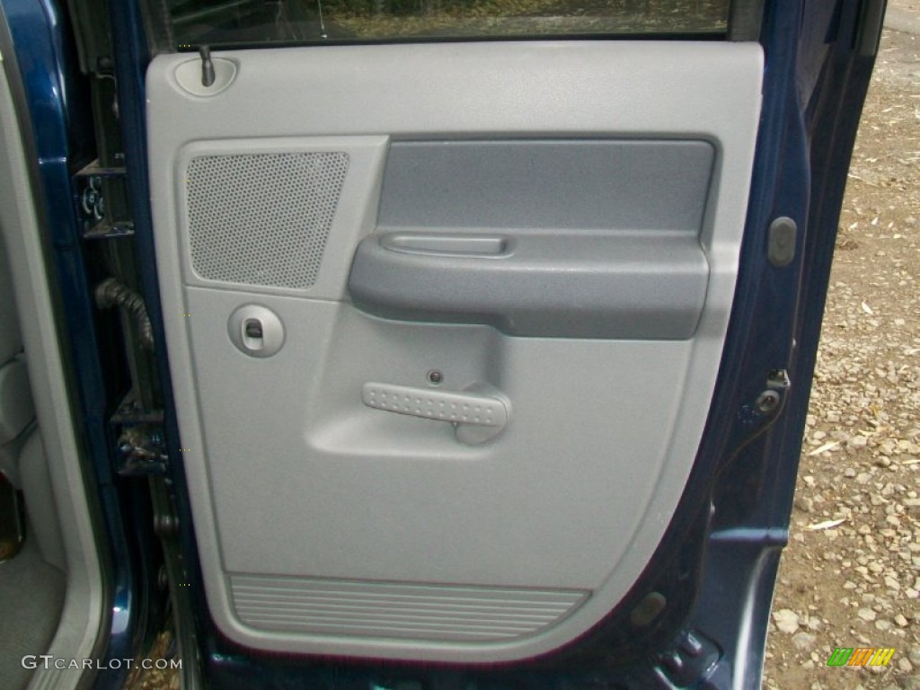 2007 Ram 1500 SLT Quad Cab 4x4 - Patriot Blue Pearl / Medium Slate Gray photo #26