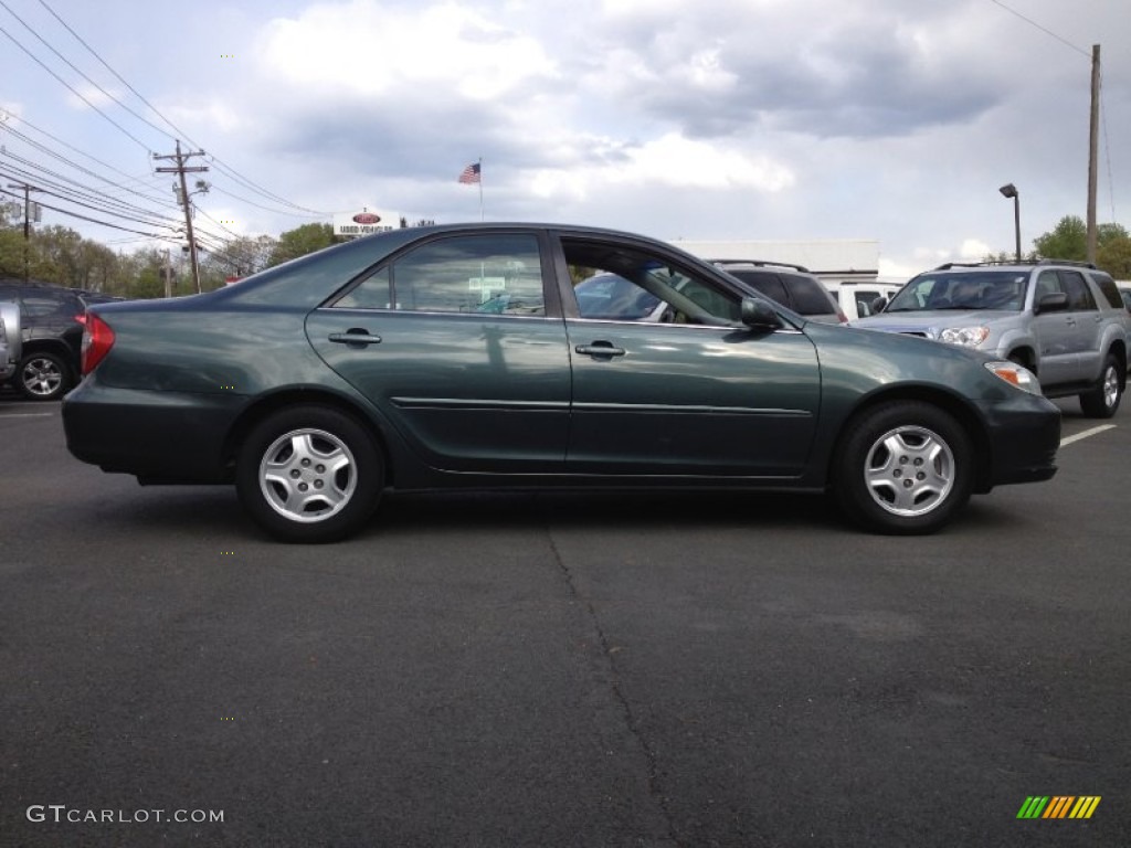 2003 Camry LE V6 - Aspen Green Pearl / Taupe photo #4