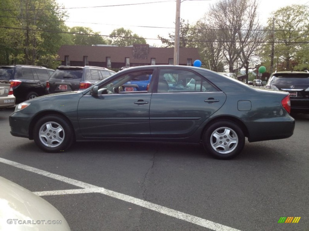 2003 Camry LE V6 - Aspen Green Pearl / Taupe photo #8
