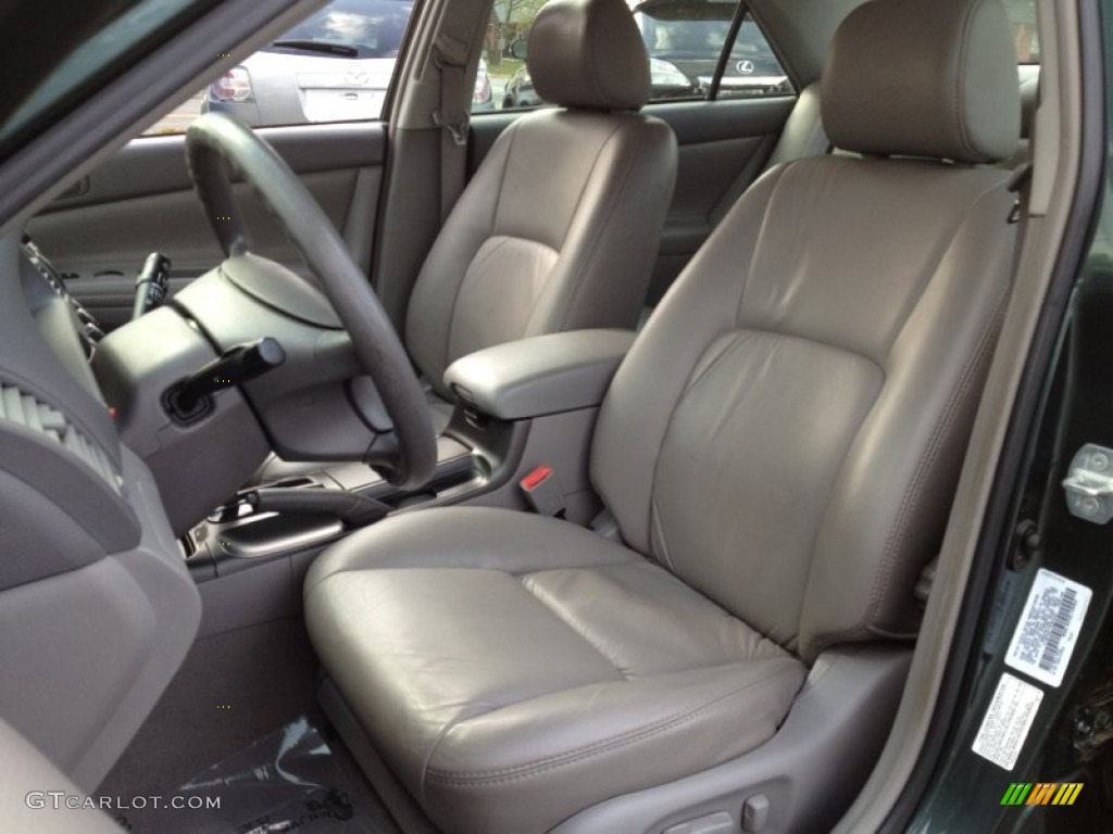 2003 Camry LE V6 - Aspen Green Pearl / Taupe photo #20