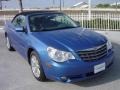 2008 Marathon Blue Pearl Chrysler Sebring Limited Convertible  photo #1