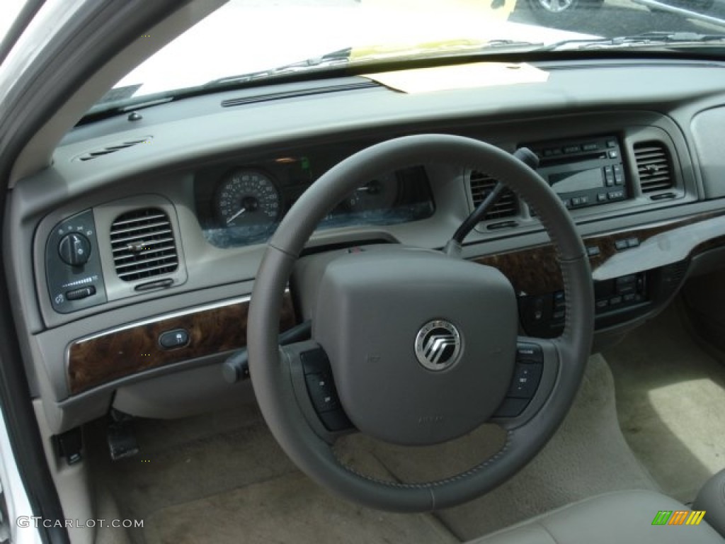 2011 Grand Marquis LS Ultimate Edition - Vibrant White / Medium Light Stone photo #10