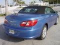2008 Marathon Blue Pearl Chrysler Sebring Limited Convertible  photo #6