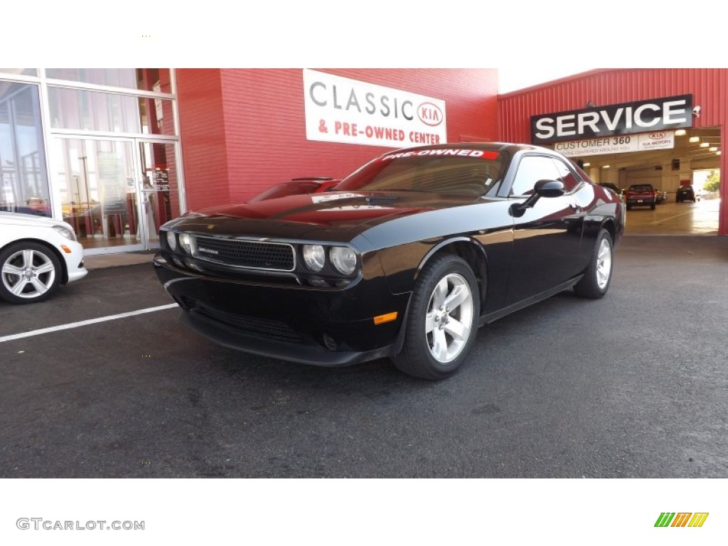 2011 Challenger Rallye - Brilliant Black Crystal Pearl / Dark Slate Gray photo #1