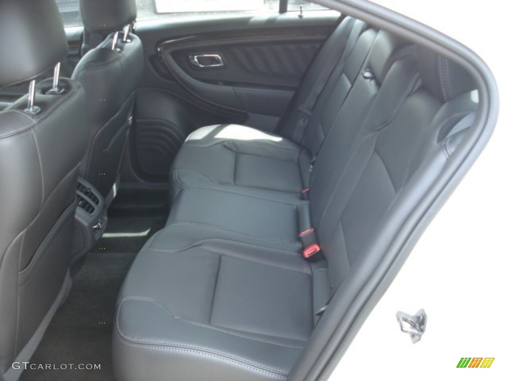 2013 Taurus Limited AWD - White Platinum Tri-Coat / Charcoal Black photo #13
