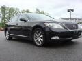 Black Sapphire Blue Pearl 2008 Lexus LS 460 L