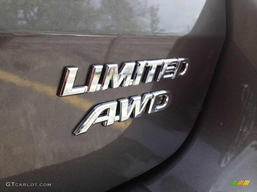2012 Sienna Limited AWD - Predawn Gray Mica / Light Gray photo #10