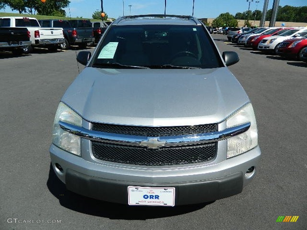 2005 Equinox LT AWD - Galaxy Silver Metallic / Light Gray photo #8