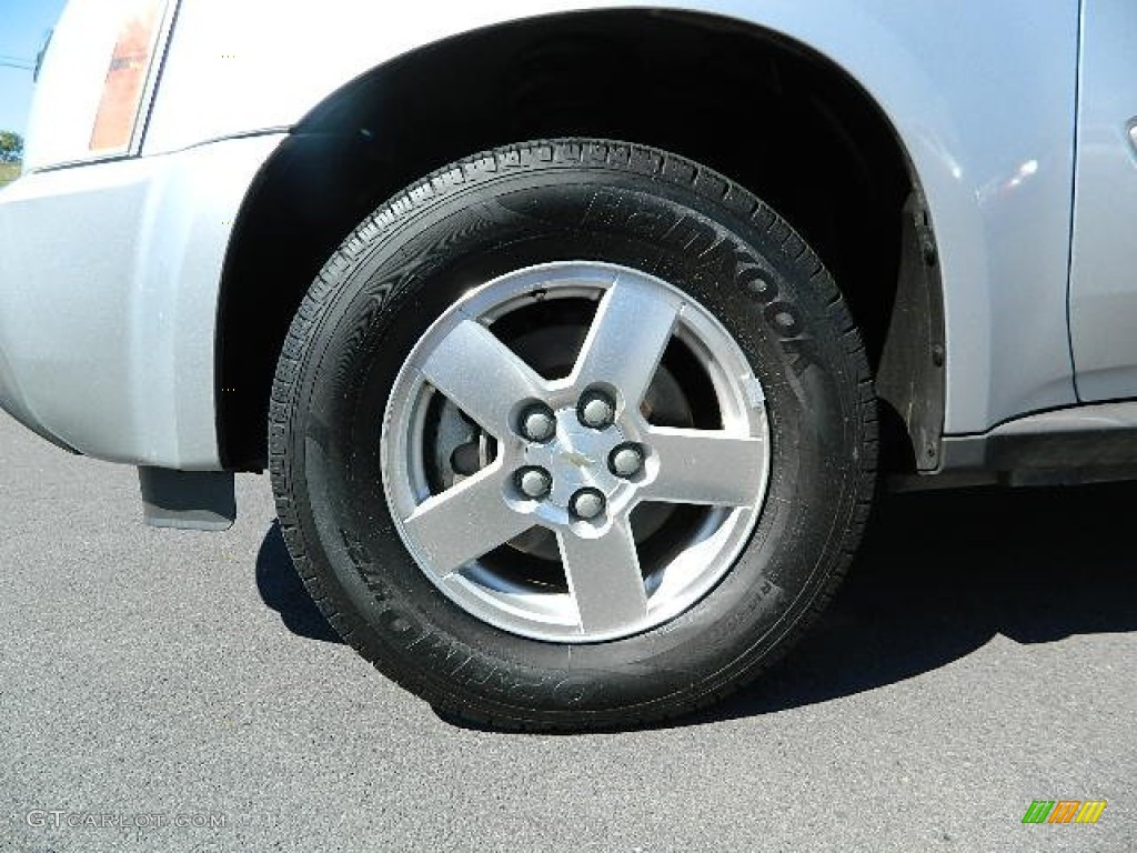 2005 Equinox LT AWD - Galaxy Silver Metallic / Light Gray photo #9