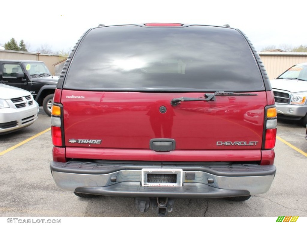 2004 Tahoe LS 4x4 - Sport Red Metallic / Gray/Dark Charcoal photo #14