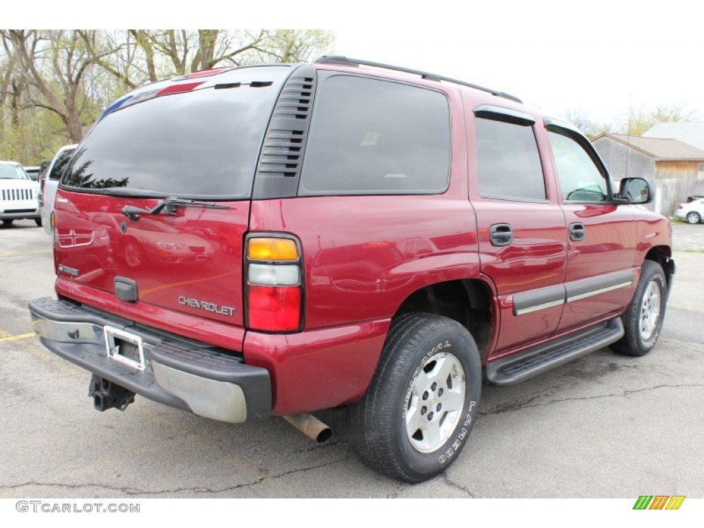 2004 Tahoe LS 4x4 - Sport Red Metallic / Gray/Dark Charcoal photo #16