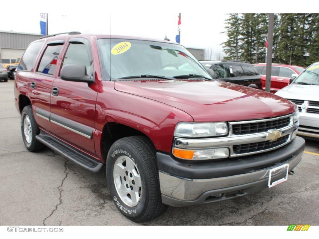 2004 Tahoe LS 4x4 - Sport Red Metallic / Gray/Dark Charcoal photo #19